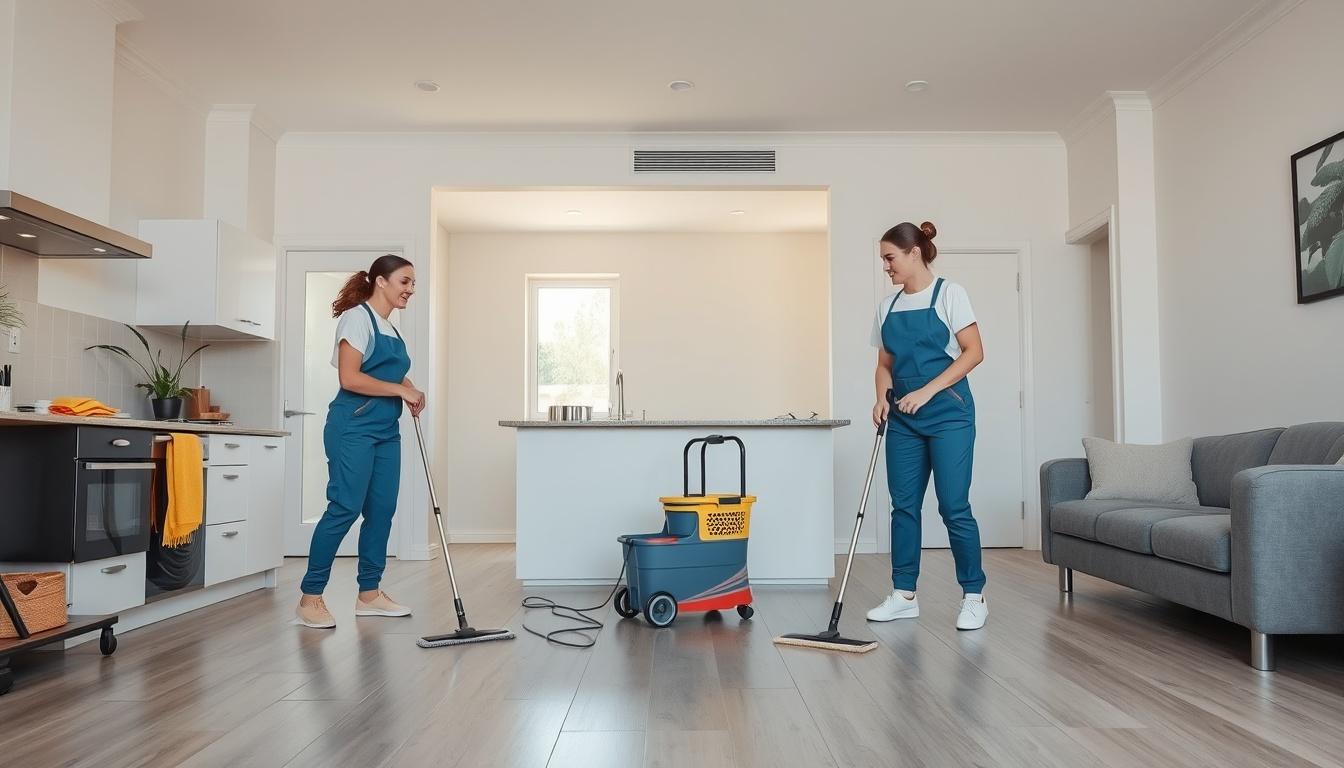 Move cleaning for a smoother handover